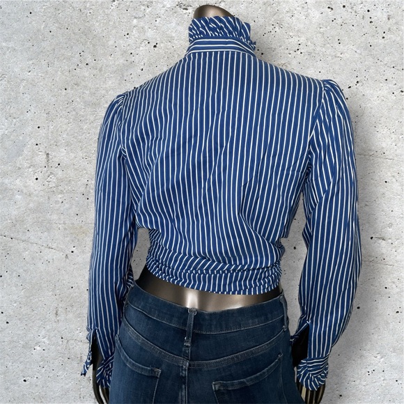 Ruffled Button Down - Picture 2 of 2